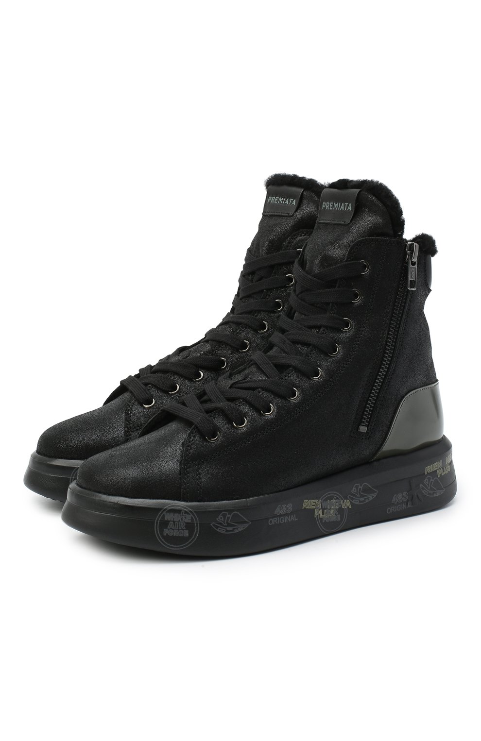 Кожаные кеды edith PREMIATA, арт. EDITH/VAR5075, фото 1