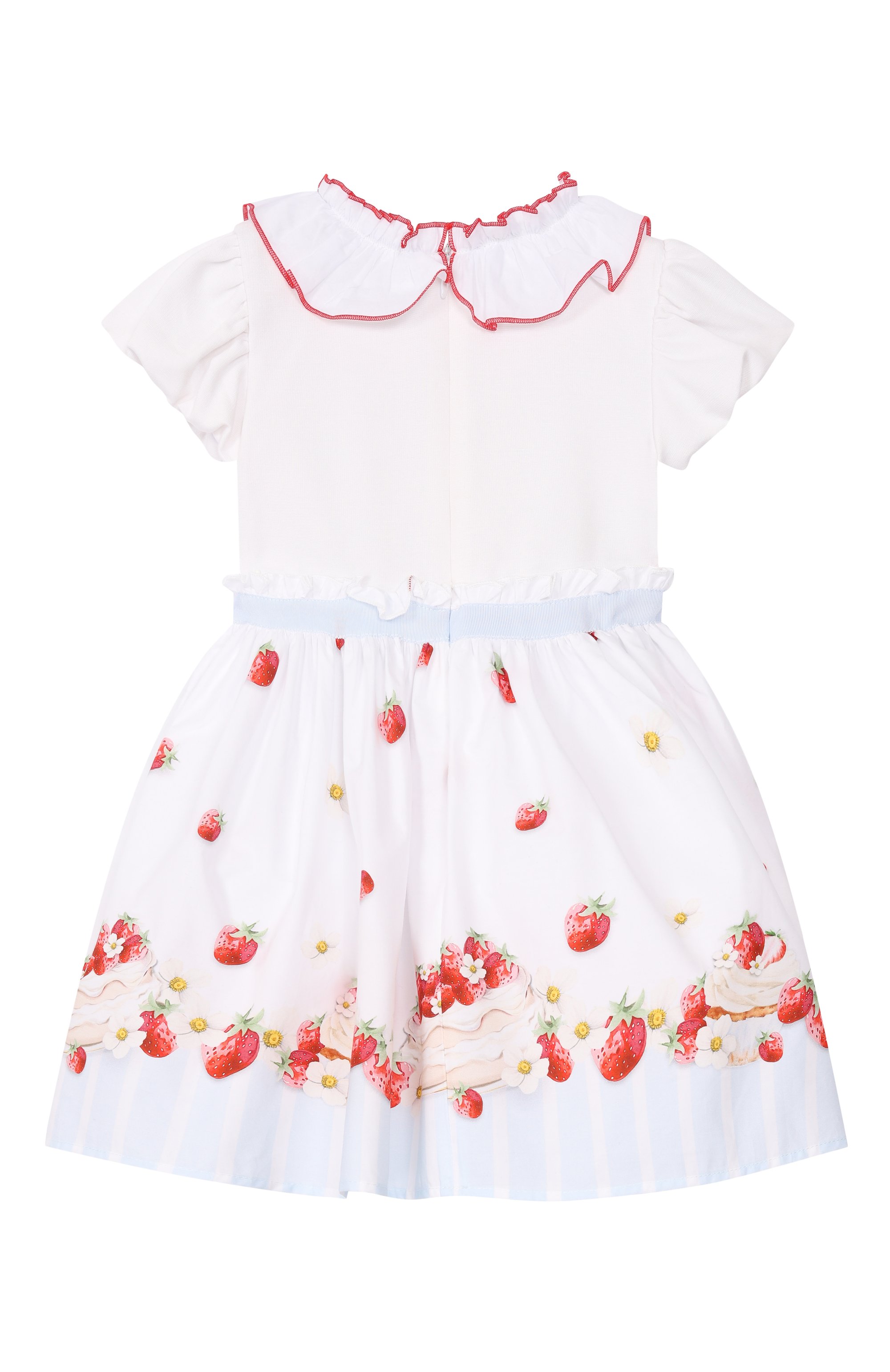 Хлопковое платье MONNALISA, арт. 31G919, фото 2