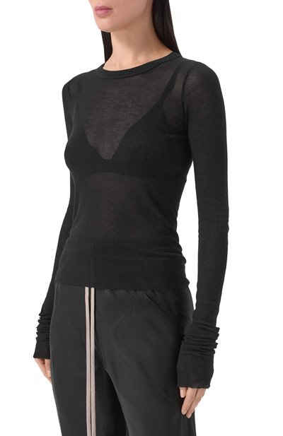 Пуловер из вискозы и шелка RICK OWENS, арт. RP02F5209/RC, фото 3