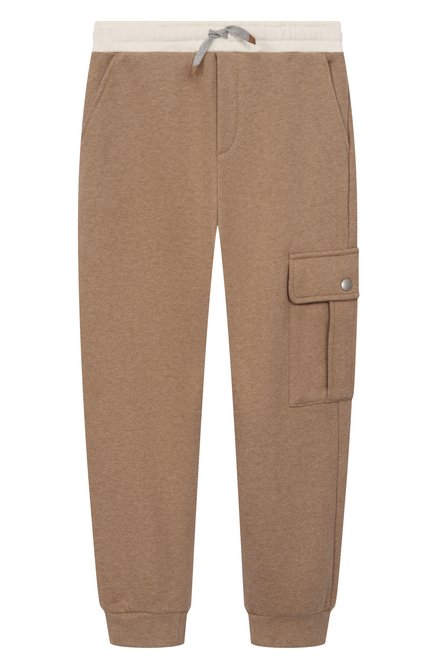 Джоггеры из хлопка и кашемира ELEVENTY, арт. EX6Q10/F0215/10-16