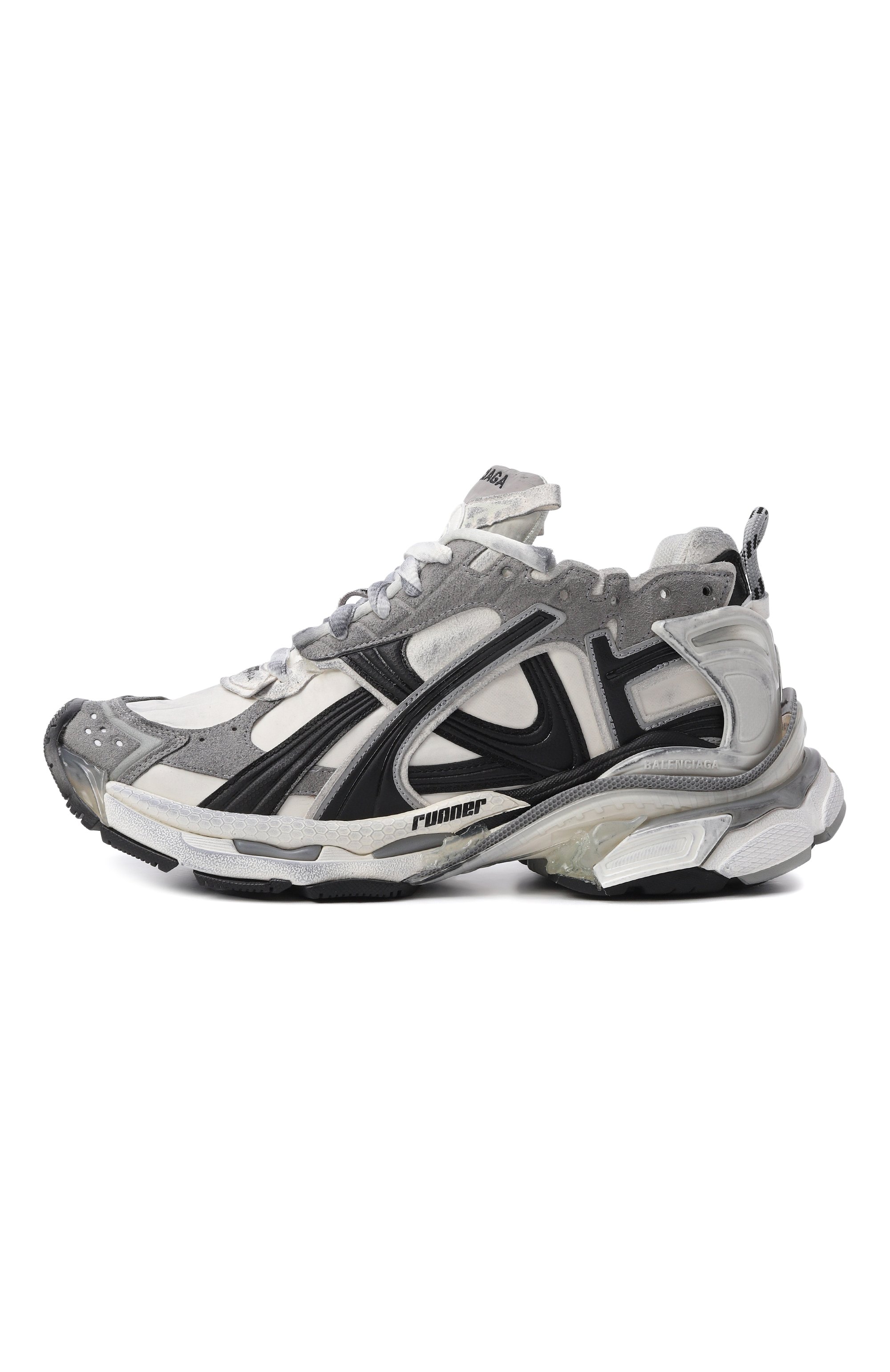 Текстильные кроссовки runner BALENCIAGA, арт. 772767/W3RNY, фото 4