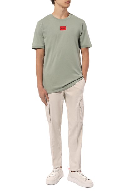 Хлопковая футболка HUGO, арт. 50447978, фото 2