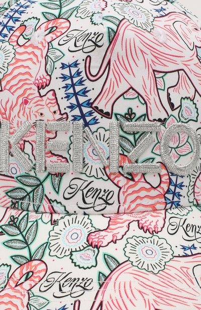 Бейсболка KENZO разноцветного цвета по цене 5000 руб., арт. KQ90018, фото 3 Бейсболка KENZO, арт. KQ90018, фото 3
