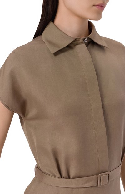 Платье изо льна и шелка MVST, арт. M26.2PW.D017/F123, фото 4