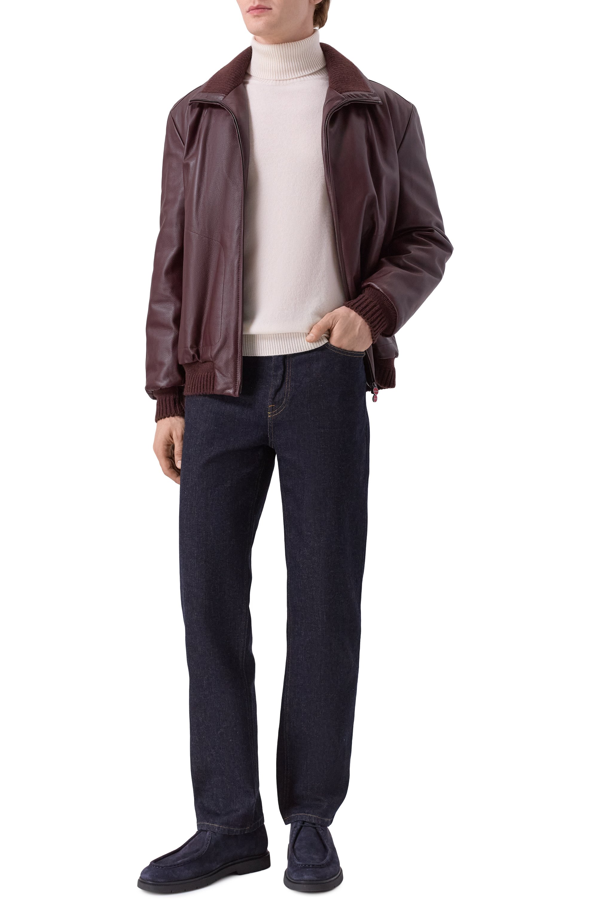 Замшевые дезерты KITON, арт. USSA376N0127902, фото 2