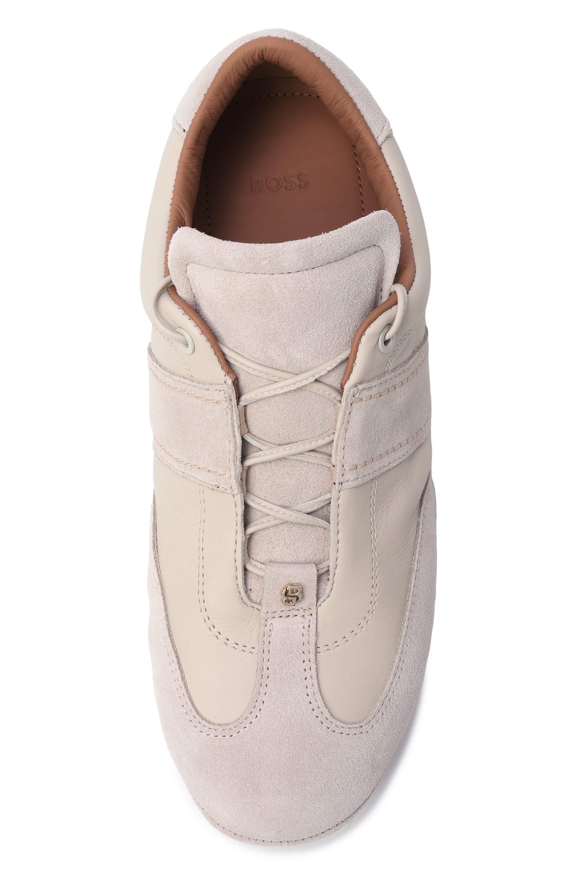 Кожаные кроссовки roxanne BOSS, арт. 50557939, фото 5