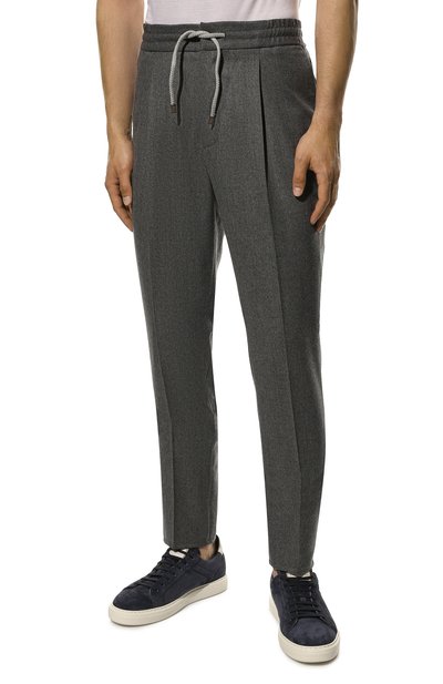 Шерстяные брюки BRUNELLO CUCINELLI, арт. ME226E1740, фото 3