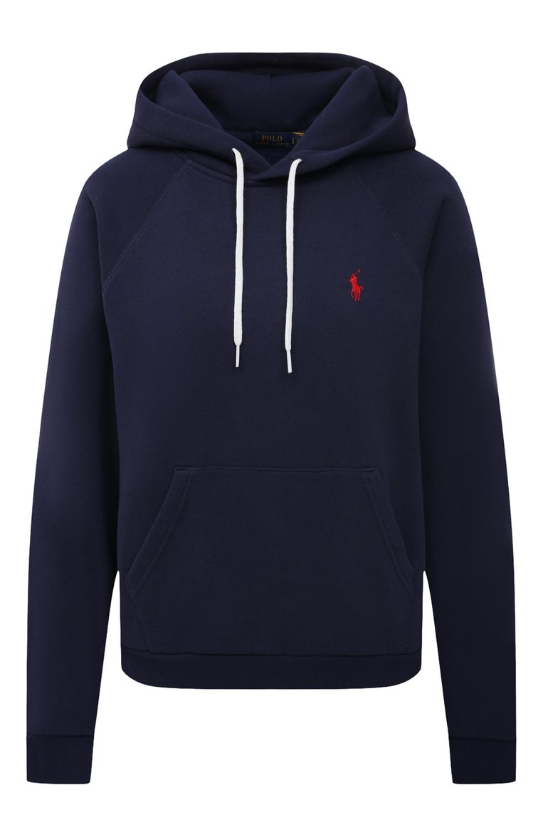 Женский хлопковое худи POLO RALPH LAUREN синего цвета, арт. 211794394 | Фото 1 (Длина (для топов): Стандартные; Рукава: Длинные; Материал внешний: Хлопок; Женское Кросс-КТ: Худи-одежда; Стили: Спорт-шик; Региональные ограничения белый список (Axapta Mercury): RU; Материал сплава: Проставлено; Драгоценные камни: Проставлено)