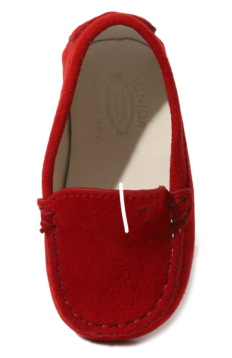 Замшевые пинетки TOD’S, арт. UXB00G00I70HR0R402, фото 4
