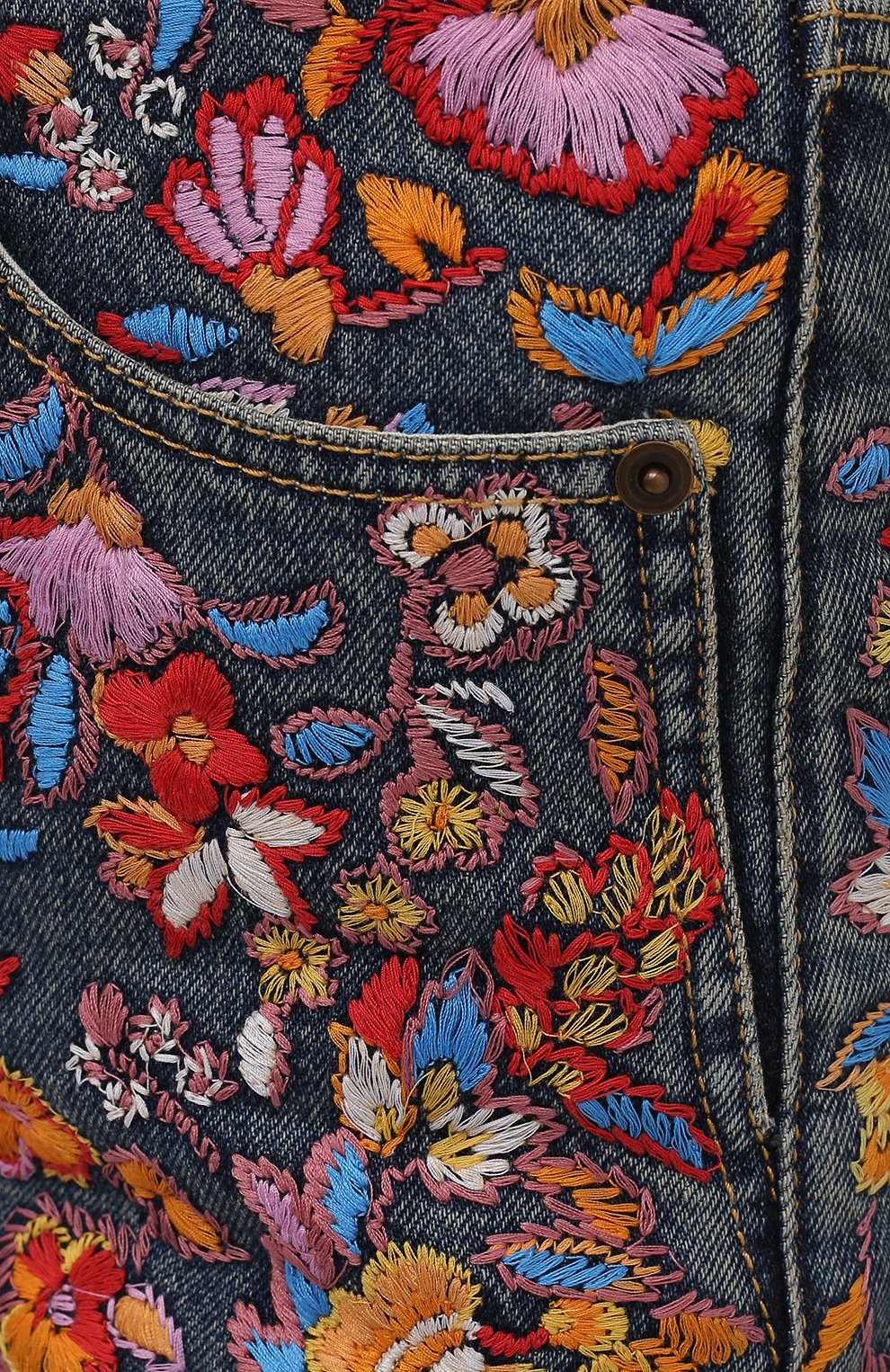 Джинсовые шорты SAINT LAURENT, арт. 649941/YC868, фото 5