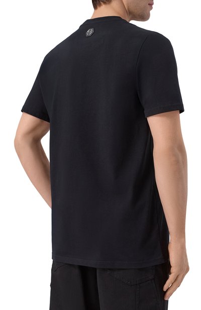 Хлопковая футболка PHILIPP PLEIN, арт. SAFC MTK8884 PJY002N, фото 4