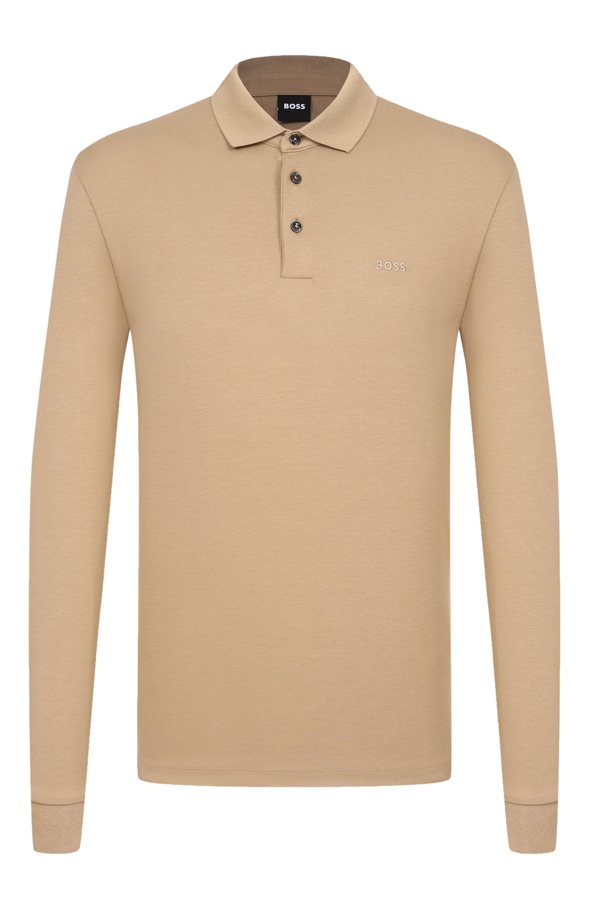 Хлопковое поло BOSS, арт. 50468392, фото 1