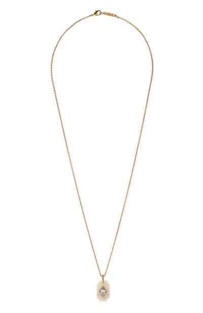 Женская подвеска на цепочке HANKA_IN, арт. INS-LG47-PDL-CZ-0.5M