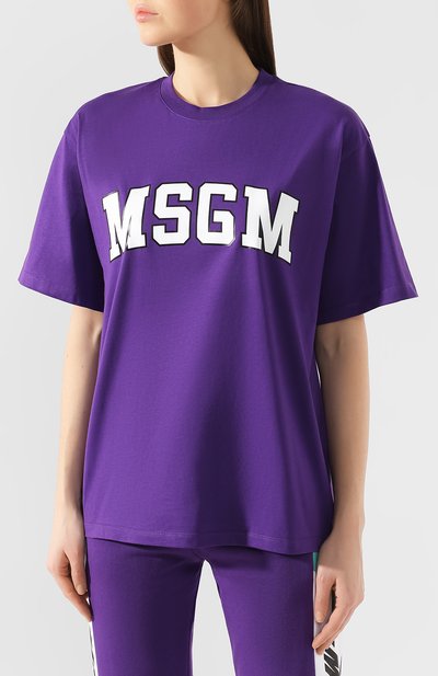 Хлопковая футболка MSGM, арт. 2841MDM162 207298, фото 3