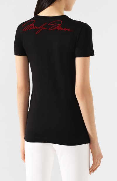 Хлопковая футболка DOLCE & GABBANA, арт. F8H32Z/G7VZD, фото 4