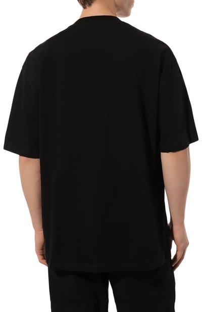 Хлопковая футболка DIEGO VENTURINO, арт. D3W4DVTS0W, фото 4