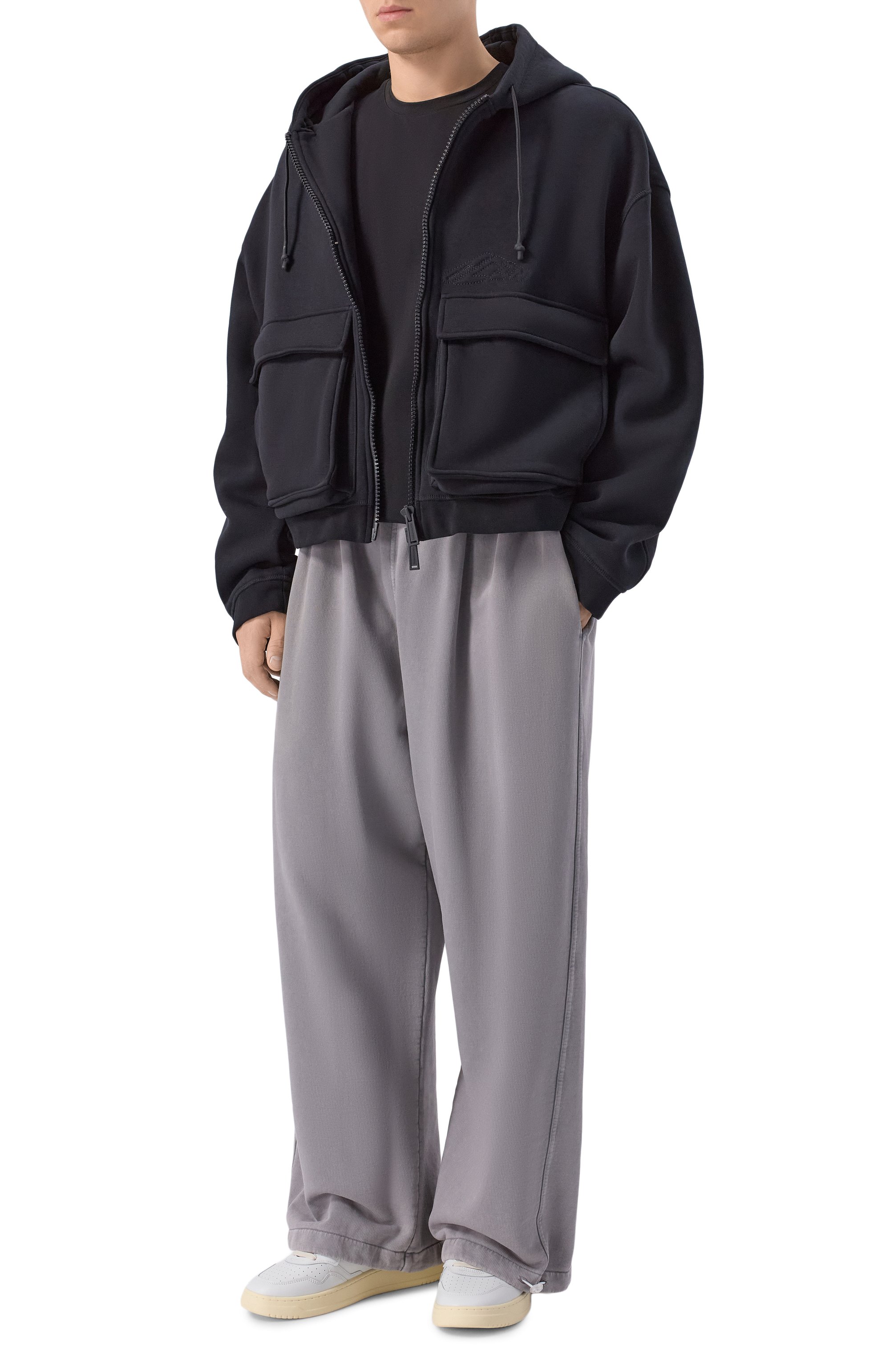 Хлопковая футболка 7 FOR ALL MANKIND, арт. 7MR01237-BLK, фото 2