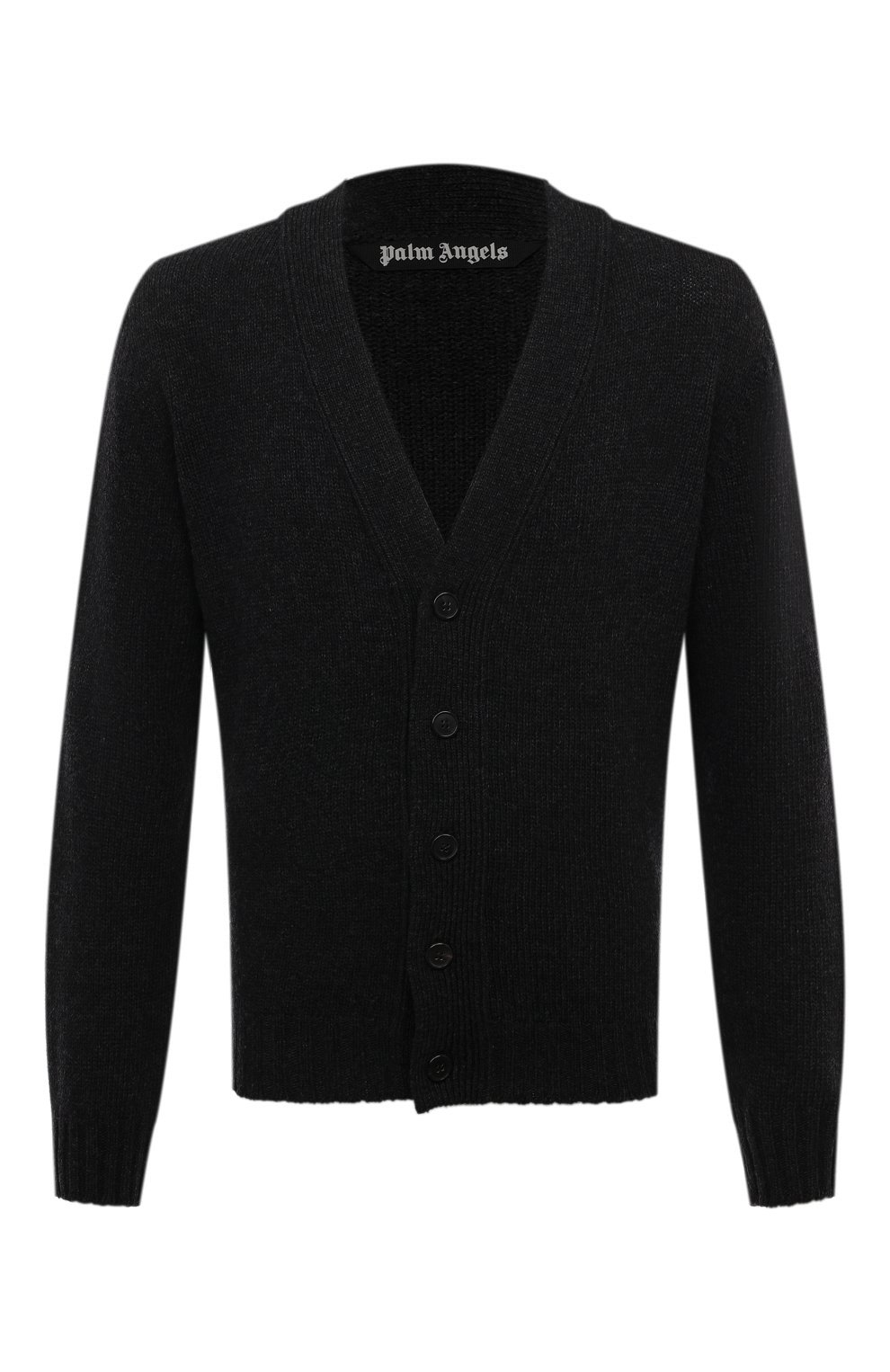 Кардиган из шерсти и вискозы PALM ANGELS, арт. PMHB032F24KNI001, фото 1