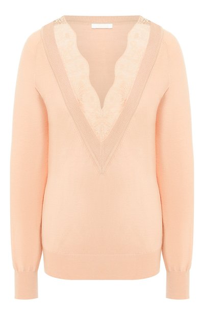 Пуловер из смеси шерсти и шелка CHLOÉ, арт. CHC20SMP10550, фото 1