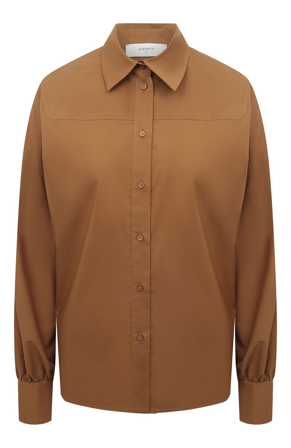 Хлопковая рубашка BEATRICE .B, арт. 23FE4978S0LEIL, фото 1