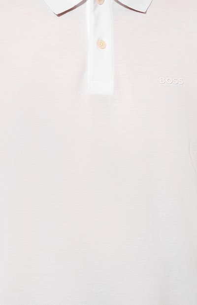 Хлопковое поло BOSS, арт. 50467113, фото 5