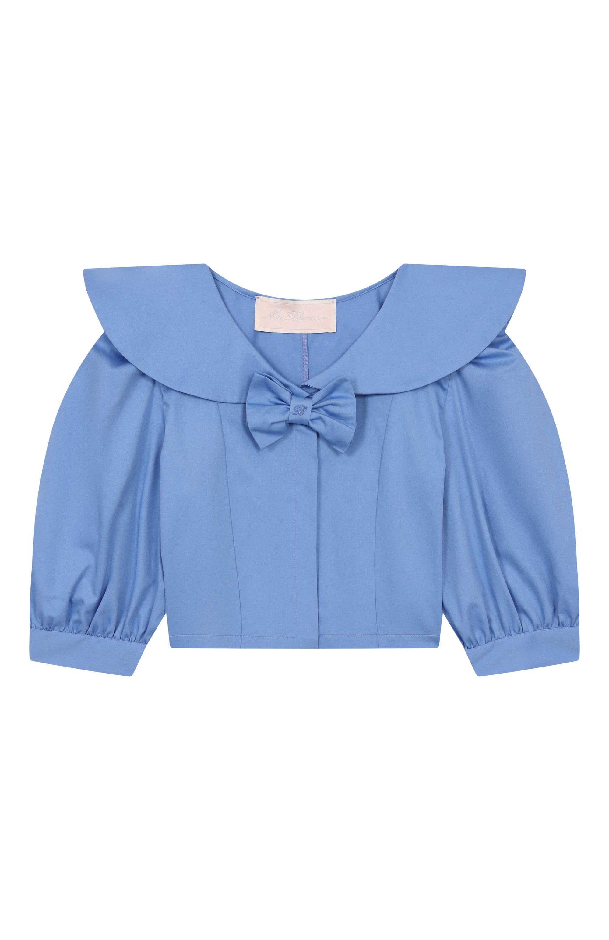 Хлопковая блузка BLUMARINE, арт. BFCA005.0.RA009/14A-16A, фото 1