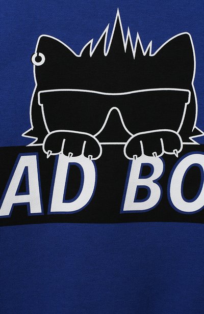 Хлопковый свитшот KARL LAGERFELD KIDS, арт. Z25261, фото 3