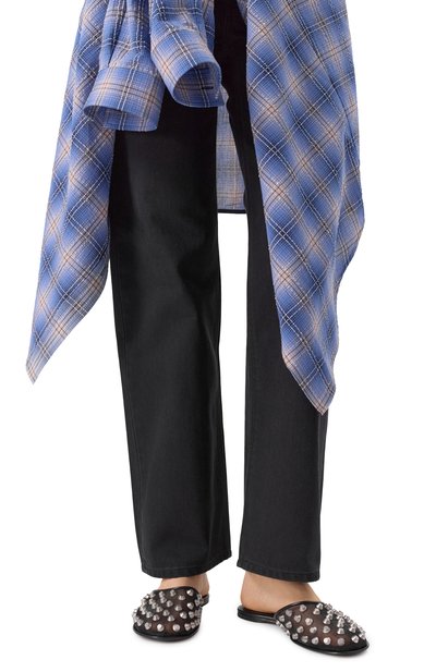 Текстильные сабо rhodes ALEXANDER WANG, арт. 30225M006, фото 3