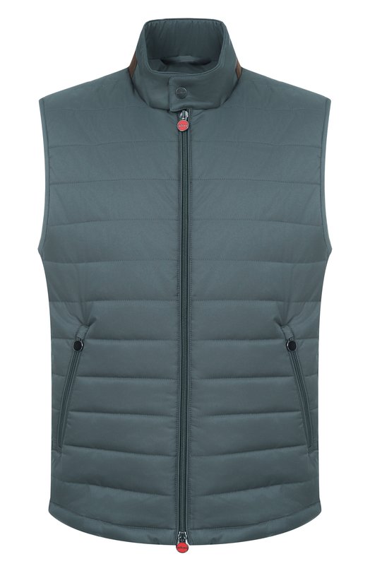 Утепленный жилет Kiton UW2195V0422H01 Зелёный UW2195V0422H01