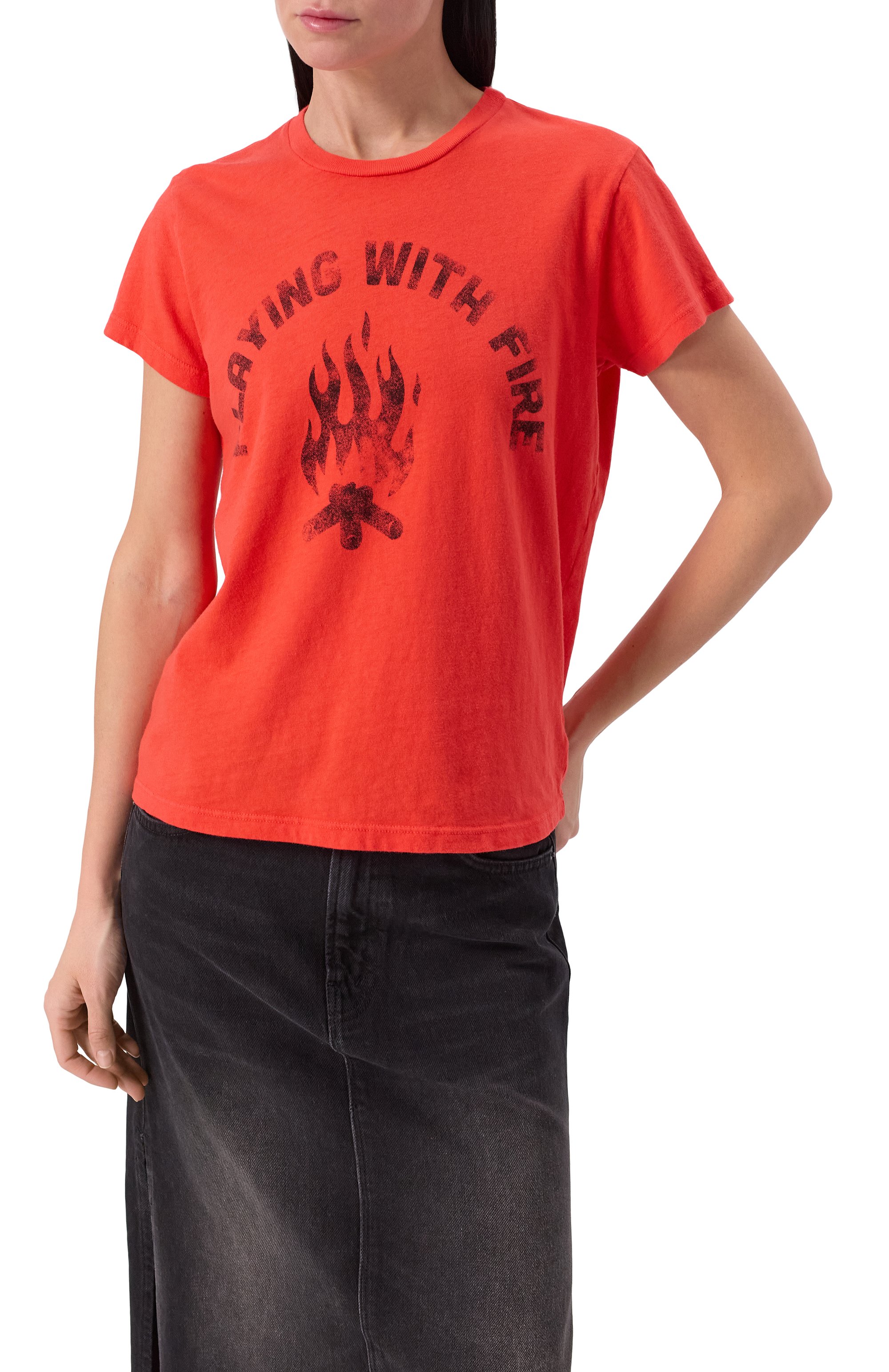 Хлопковая футболка MOTHER, арт. 8231-1079/G, фото 3