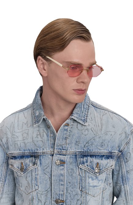 Мужские солнцезащитные очки GAST, арт. M00NST0NE MATTE G0LD 01