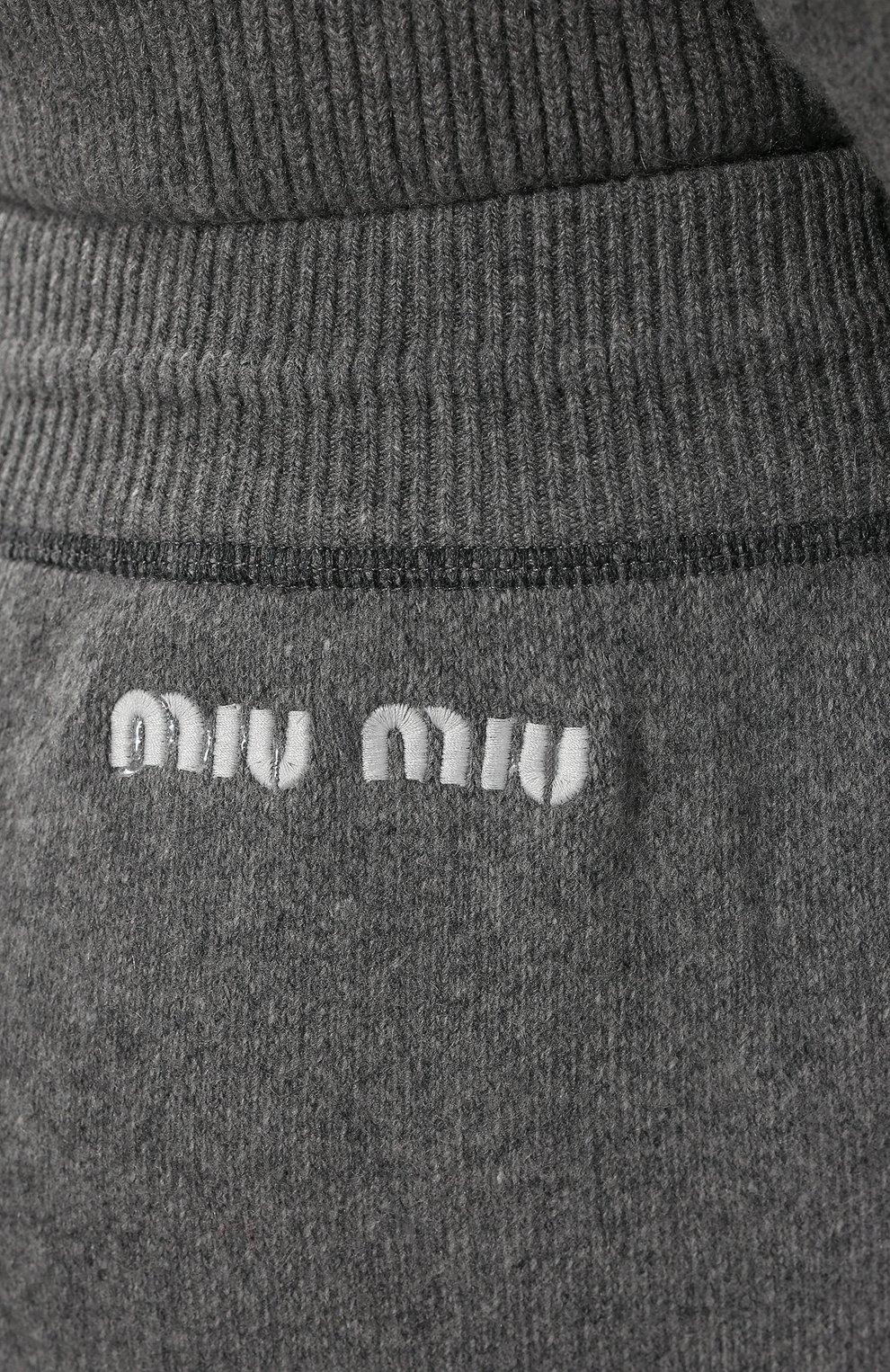 Шерстяные джоггеры MIU MIU, арт. MMP164-1ZDJ-F0031, фото 5
