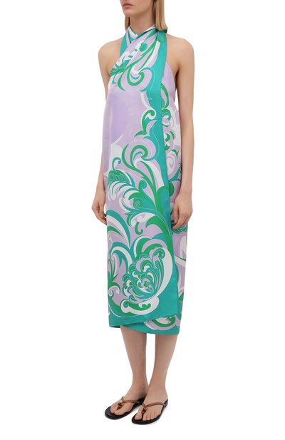 Шелковое платье EMILIO PUCCI, арт. 1RWG45/1R791, фото 3