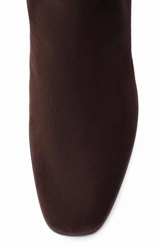 Замшевые ботильоны Lawton 65 Jimmy Choo LAWT0NAB65ALR Коричневый  LAWT0NAB65ALR Фото 6