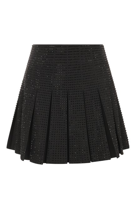 Женская юбка-плиссе с отделкой стразами PINKO, арт. 105926/A287