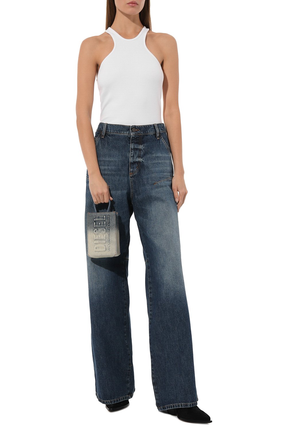 Хлопковая майка RE/DONE, арт. 081-02WRCRTNK, фото 2