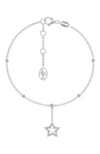 Браслет на ногу MERCURY, арт. MB29683/WG/SR, фото 1