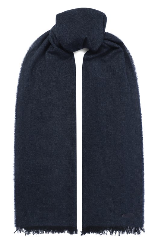 Кашемировый шарф Zilli SSIL00M0320VZI0C0 Синий SSIL00M0320VZI0C0
