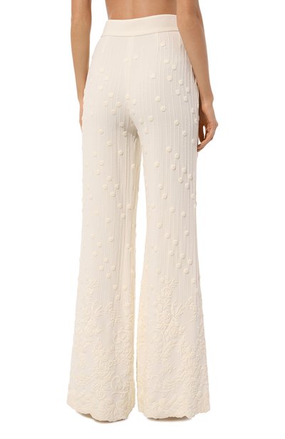 Брюки из хлопка и вискозы ELIE SAAB, арт. P0059, фото 4