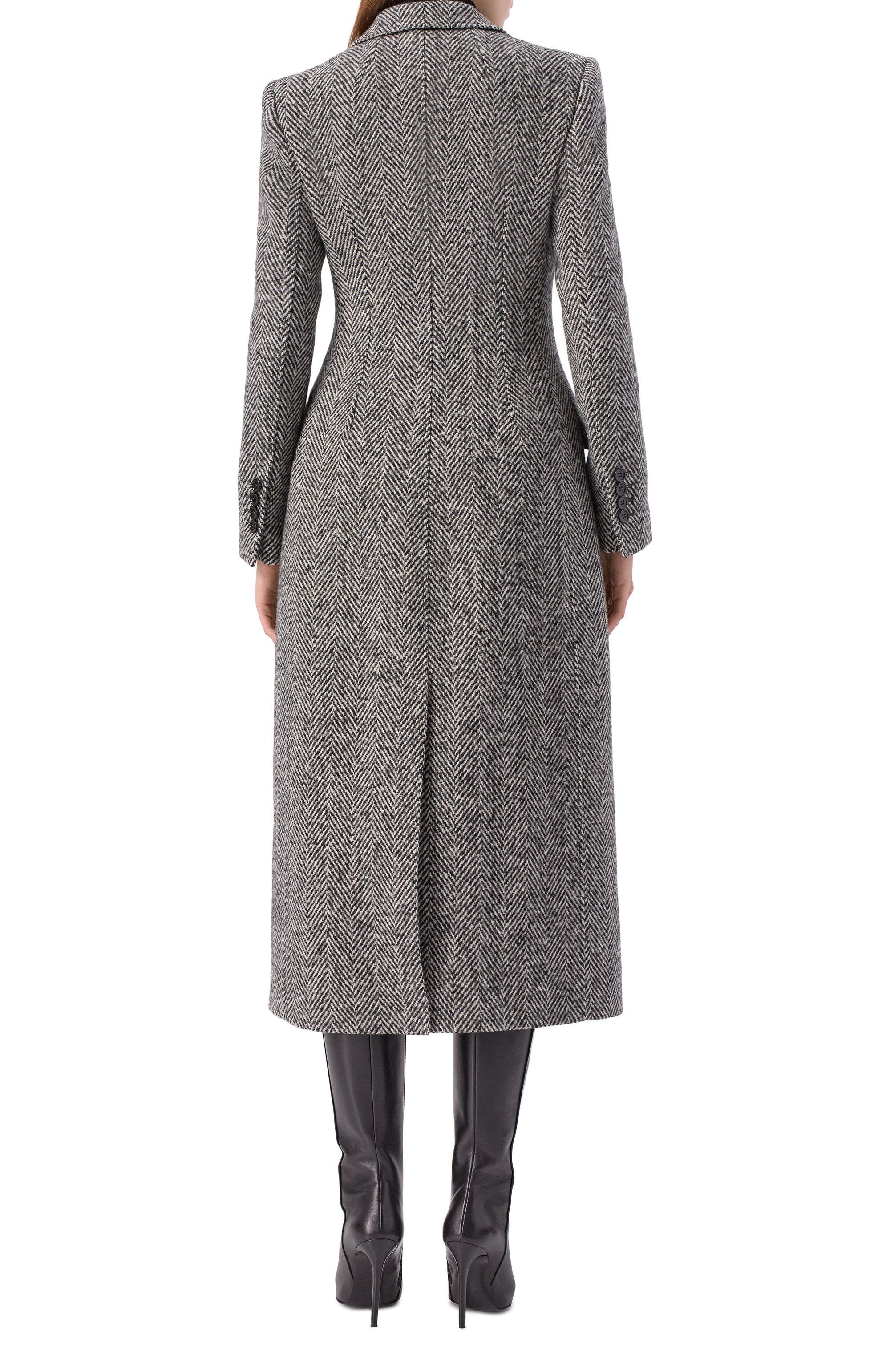 Шерстяное пальто DOLCE & GABBANA, арт. F0W4QT/FC2FU, фото 4