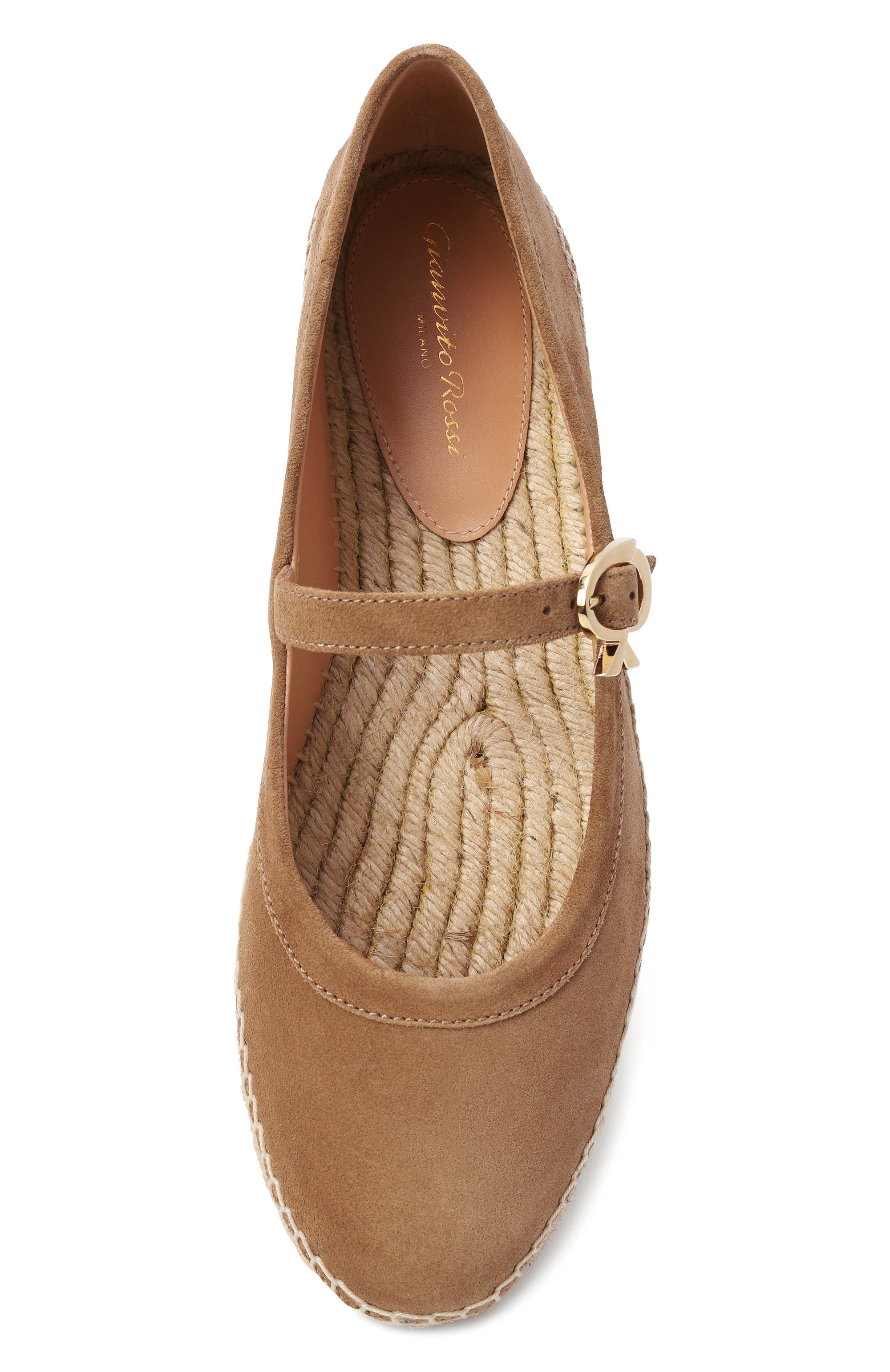 Замшевые эспадрильи elda GIANVITO ROSSI, арт. G22366.05G0M.VLUSAND, фото 6