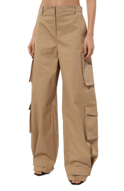 Хлопковые брюки-карго VALENTINO, арт. 3B3RB5J571M, фото 3