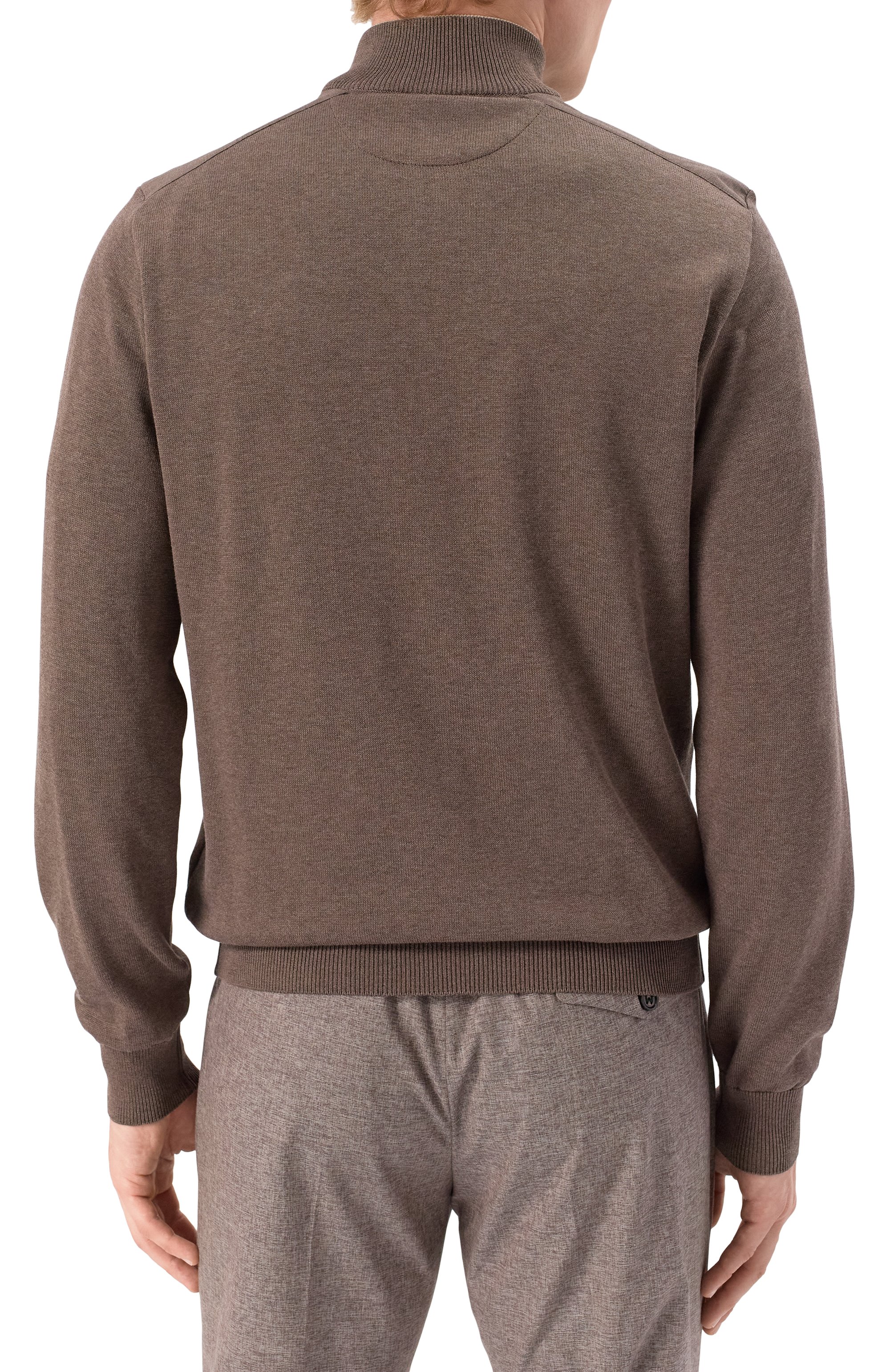 Джемпер из шелка и хлопка PAUL&SHARK коричневого цвета по цене 95050 руб., арт. 25411631/XXL, фото 4 Джемпер из шелка и хлопка PAUL&SHARK, арт. 25411631/XXL, фото 4