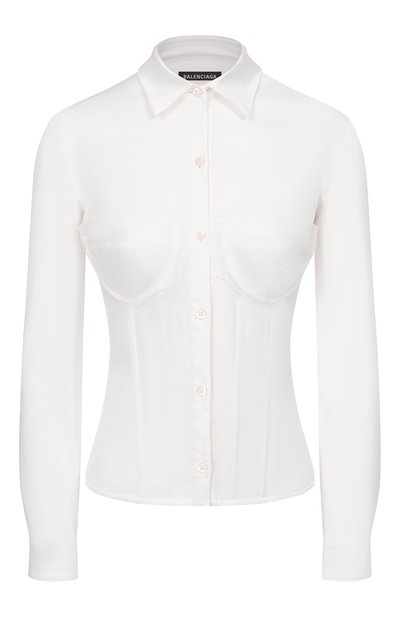 Женская хлопковая рубашка BALENCIAGA, арт. 850782/TSM19
