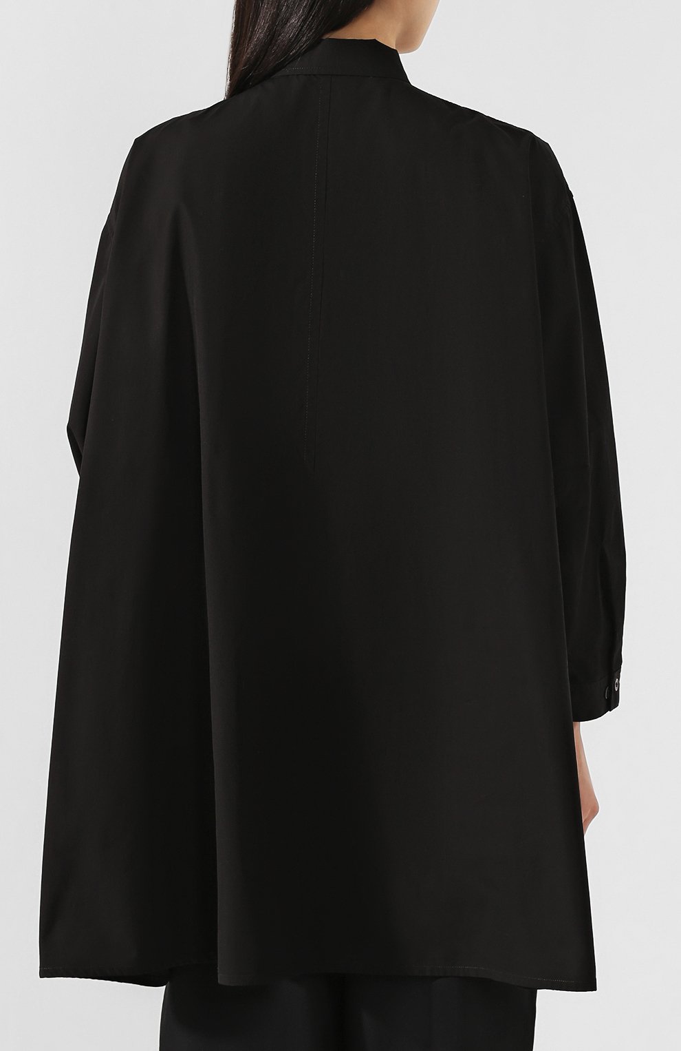 Хлопковая рубашка YOHJI YAMAMOTO, арт. NN-B06-001, фото 4