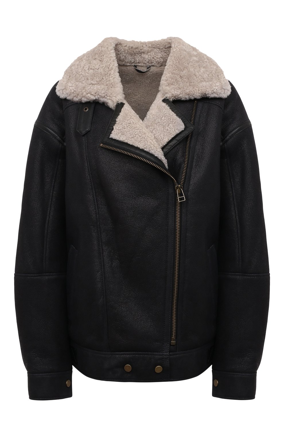 Дубленка из овчины ADDICTED, арт. UMBRIA.BLACK/ALMOND, фото 1