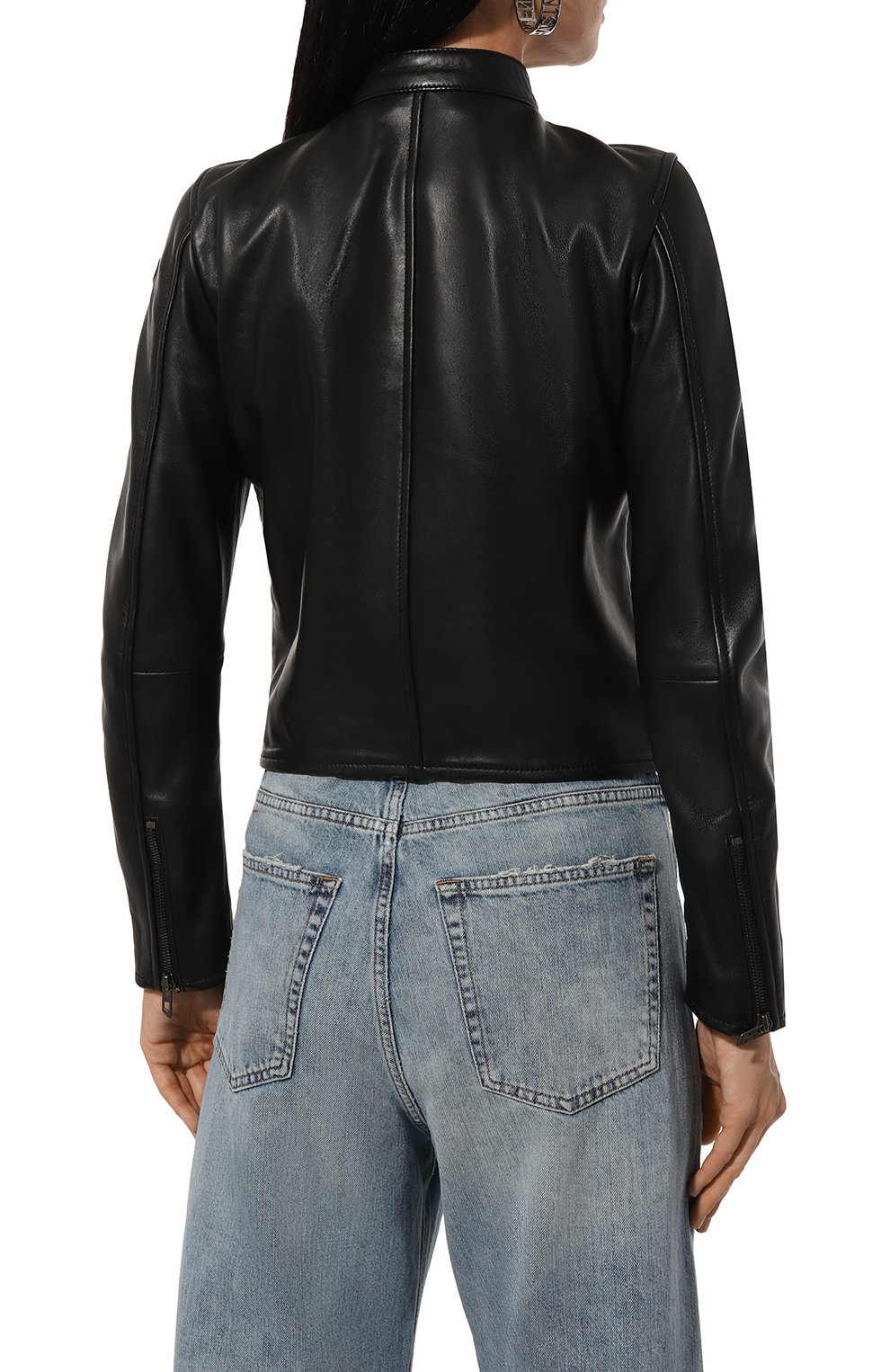 Кожаная куртка DIESEL, арт. A14565/0AJIR, фото 4