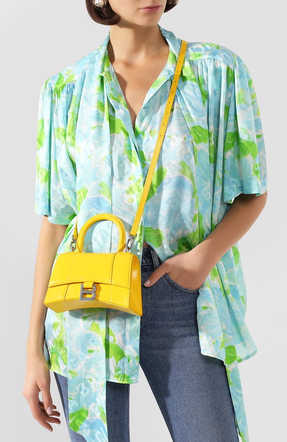 Сумка hourglass xs BALENCIAGA, арт. 592833/1QJ4Y, фото 5