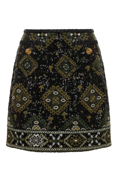 Юбка с отделкой пайетками GIAMBATTISTA VALLI, арт. 24FWPVCA2058-29RIC, фото 1