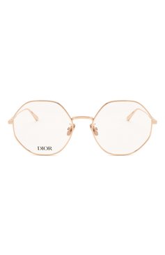 Женские оправа DIOR EYEWEAR золотого цвета, арт. GEMDI0R0 R2U E000 | Фото 3 (Тип очков: Оправа; Региональные ограничения белый список (Axapta Mercury): Не проставлено; Нос: Не проставлено; Материал: Металл; Оптика Гендер: оптика-женское; Очки форма: Круглые)